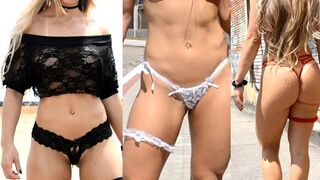 Nanda Bibelo Patreon Lingerie Public Try On Haul Video