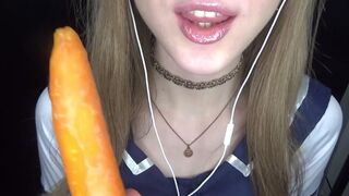 Peas and Pies School Girl Uniform ❤ Carrot Sucking