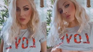 Kristen Hughey Underboob Tease Video Leaked